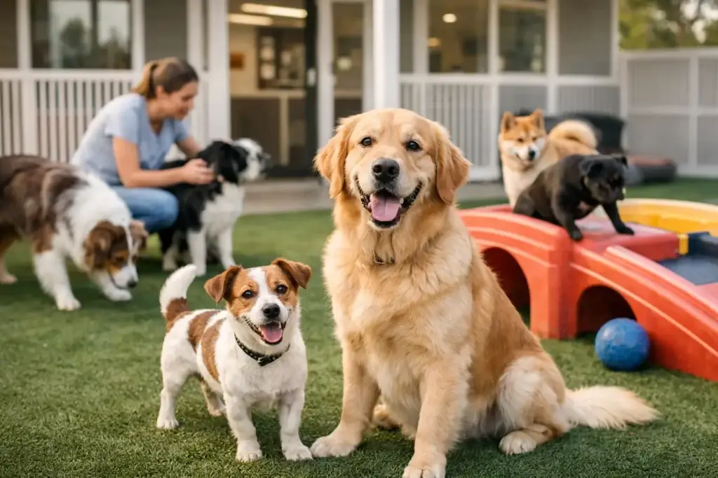 Cómo funciona un day care para perros