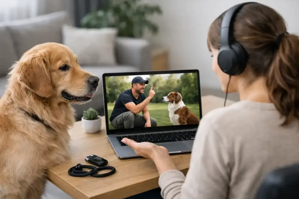 Curso de obediencia canina online útil de verdad