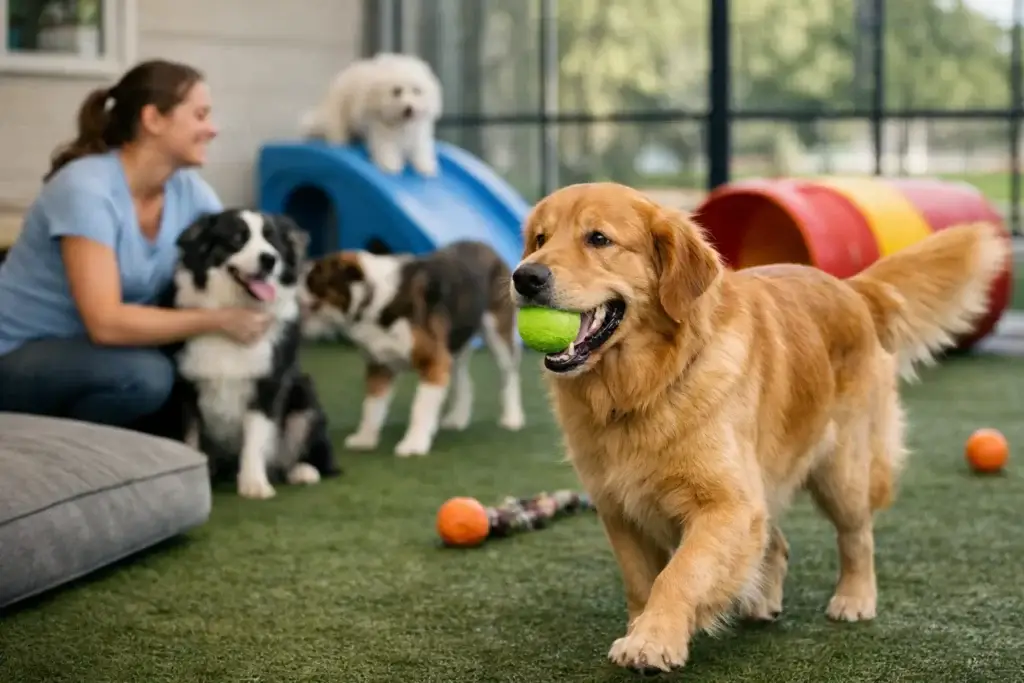 Beneficios del day care para perros