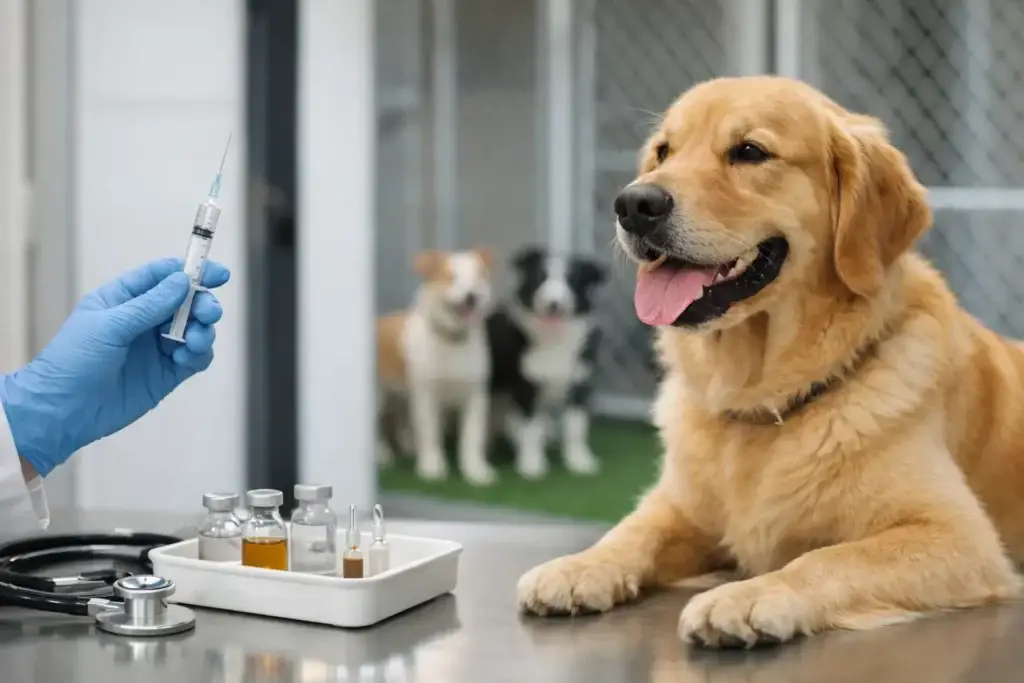 Requisitos de vacunas para hotel canino