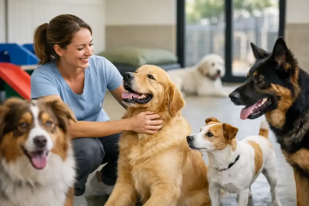 Day care para perros con confianza real