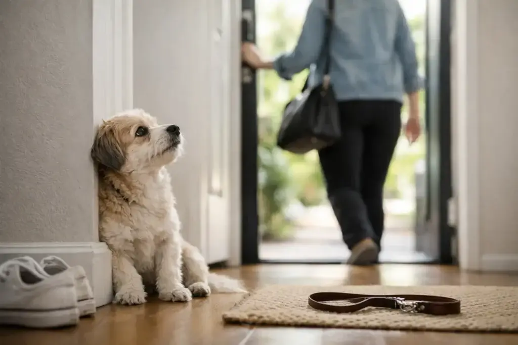 Cómo reducir ansiedad por separación canina