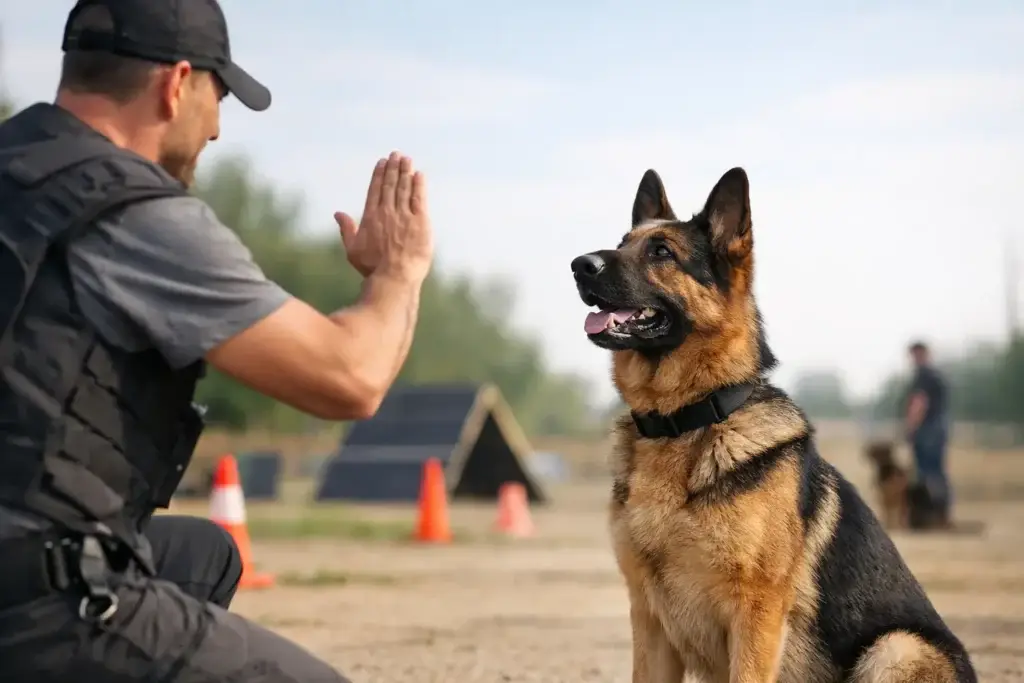 Cómo enseñar obediencia canina avanzada