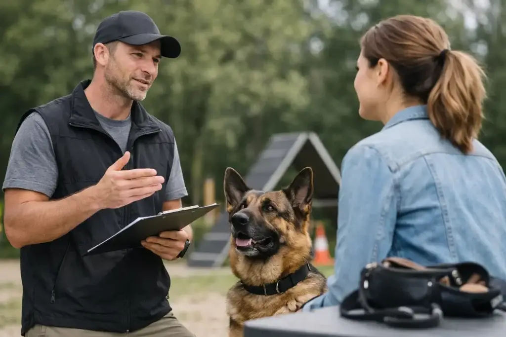 Guía para elegir entrenador canino bien