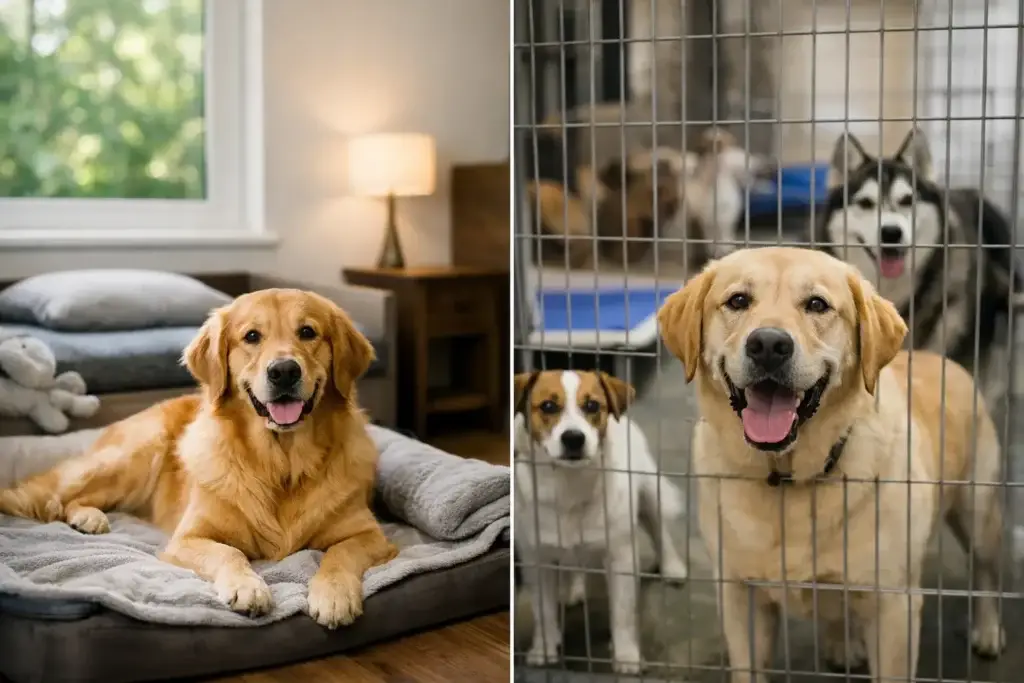 ¿Hotel canino privado versus compartido? Elige bien