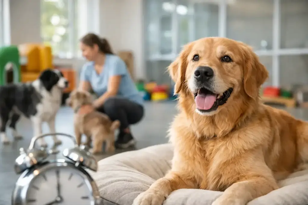 ¿Cuántas horas dejar al perro en guardería?